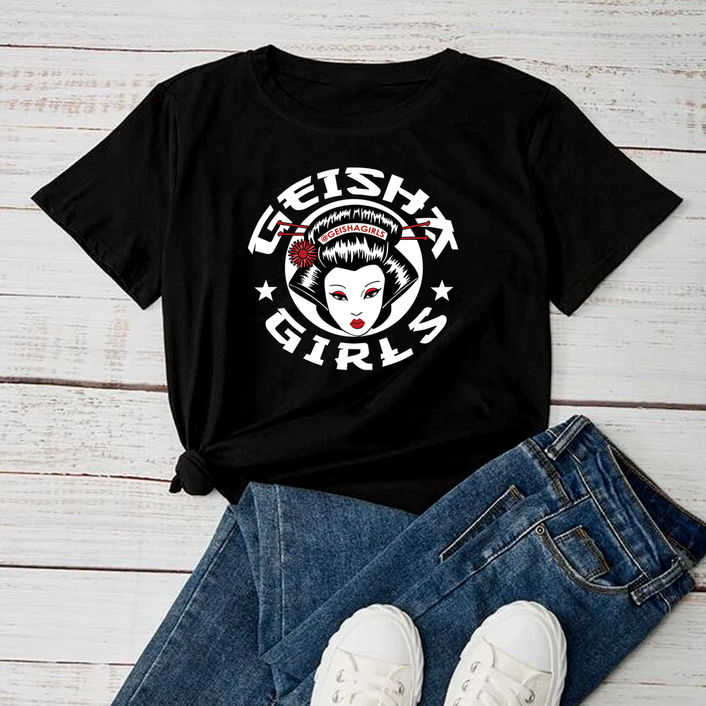 GeishGirls Branded Balck Tee